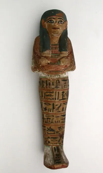 Framed Print : Shabti (Funerary Figurine) of Mayet, Egypt, Dynasty 19 (about 1295-1186 BCE) Framed Print : Shabti (Funerary Figurine) of Mayet, Egypt, Dynasty 19 (about 1295-1186 BCE)