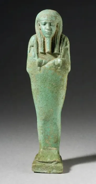 Framed Print : Shabti, Inscribed, 26th Dynasty Late Period, circa 600 BCE. Creator: Unknown Framed Print : Shabti, Inscribed, 26th Dynasty Late Period, circa 600 BCE. Creator: Unknown