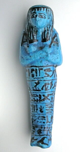 Shabti of Pinudjem II, Egypt, Third Intermediate Period, Dynasty 21 (about 1069-945 BCE)
