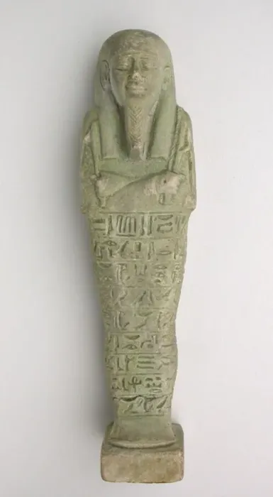 Framed Print : Shabti of Psamtek, Egypt, Late Period, Dynasty 26-31 (664-332 BCE). Creator: Unknown Framed Print : Shabti of Psamtek, Egypt, Late Period, Dynasty 26-31 (664-332 BCE). Creator: Unknown