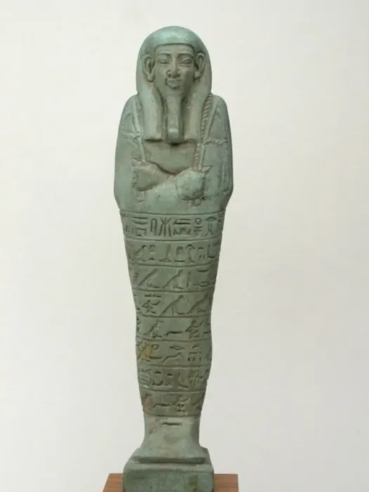 Framed Print : Shabti of Wahibreemakhet, Egypt, Late Period, Dynasty 26 (664-525 BCE). Creator: Unknown Framed Print : Shabti of Wahibreemakhet, Egypt, Late Period, Dynasty 26 (664-525 BCE). Creator: Unknown