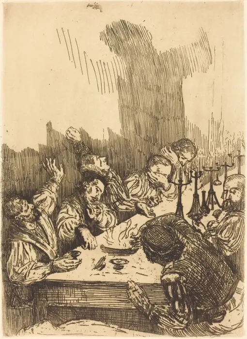 Framed Print : Shadow (Ombre). Creator: Alphonse Legros Framed Print : Shadow (Ombre). Creator: Alphonse Legros