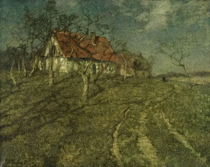 Framed Print : Shadows. Creator: Frits Thaulow Framed Print : Shadows. Creator: Frits Thaulow