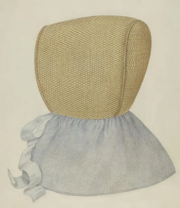 Framed Print : Shaker Bonnet, c. 1937. Creator: Alois E. Ulrich Framed Print : Shaker Bonnet, c. 1937. Creator: Alois E. Ulrich