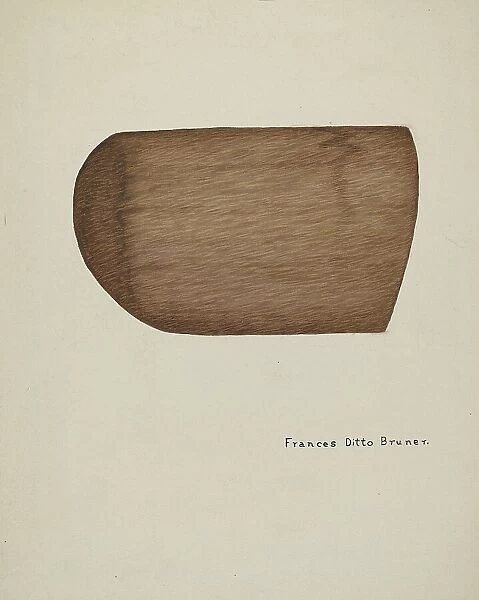Shaker Bonnet Mold, 1935 / 1942. Creator: Francis Bruner