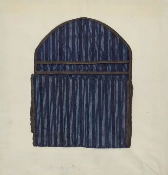 Framed Print : Shaker Case, c. 1936. Creator: Helen E. Gilman Framed Print : Shaker Case, c. 1936. Creator: Helen E. Gilman