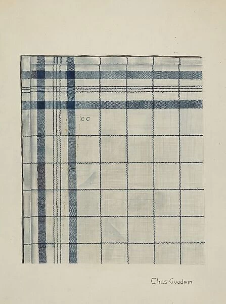 Shaker Kerchief, c. 1937. Creator: Charles Goodwin