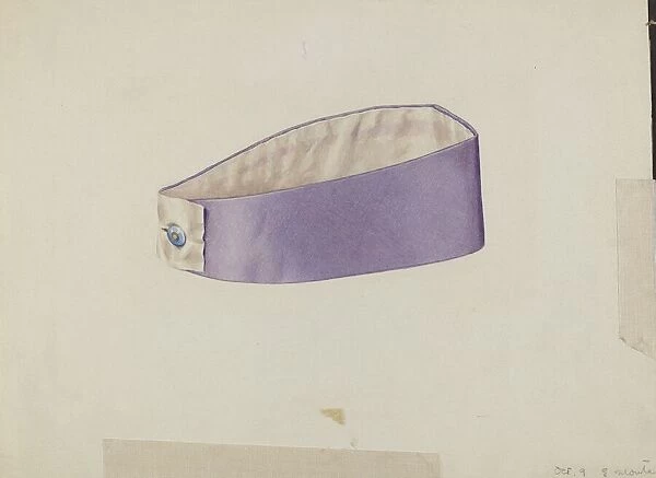 Shaker Man's Collar, c. 1936. Creator: Elizabeth Moutal