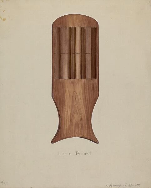 Shaker Tape Loom, 1935  /  1942. Creator: Irving I. Smith