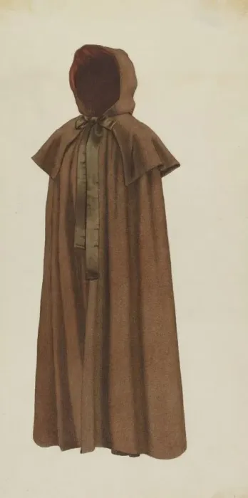 Framed Print : Shaker Womans Cloak, c. 1936. Creator: Ingrid Selmer-Larsen Framed Print : Shaker Womans Cloak, c. 1936. Creator: Ingrid Selmer-Larsen