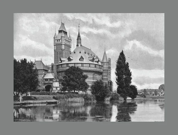 Framed Print : The Shakespeare Memorial, c1900. Artist: Harvey Barton Framed Print : The Shakespeare Memorial, c1900. Artist: Harvey Barton