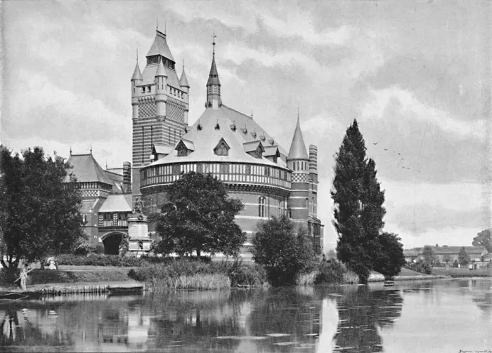 Framed Print : The Shakespeare Memorial, Stratford-On-Avon, c1896. Artist: Harvey Barton Framed Print : The Shakespeare Memorial, Stratford-On-Avon, c1896. Artist: Harvey Barton