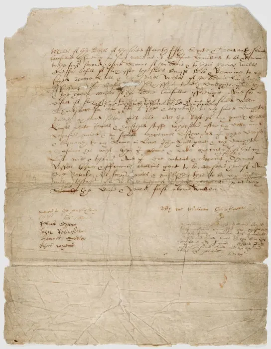 Framed Print : Shakespeares Last Will, 25 March 1616, 1616 Framed Print : Shakespeares Last Will, 25 March 1616, 1616