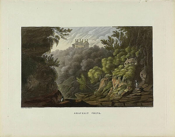 Shaklin Chine, c. 1794. Creator: Piercy Roberts