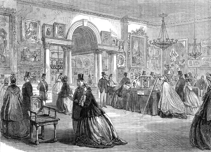 Framed Print : The Shakspeare Commemoration at Stratford-On-Avon: exhibition...in the Townhall, 1864. Creator: Unknown Framed Print : The Shakspeare Commemoration at Stratford-On-Avon: exhibition...in the Townhall, 1864. Creator: Unknown