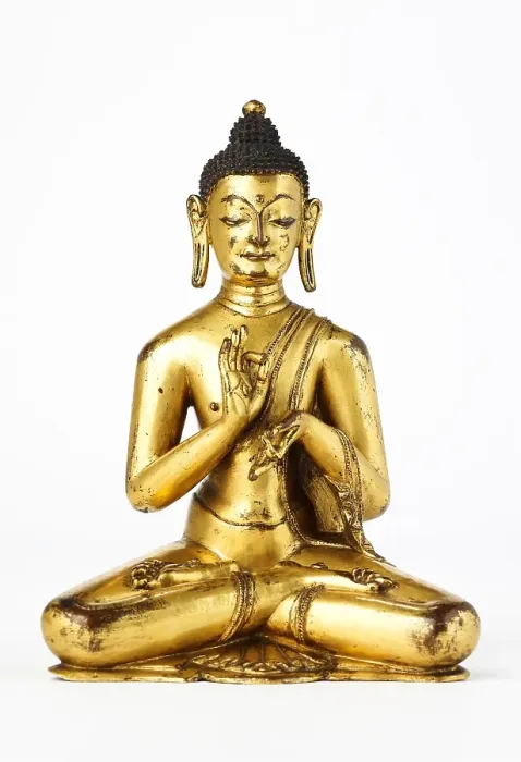 Framed Print : Shakyamuni Buddha, 1600-1799. Creator: Unknown Framed Print : Shakyamuni Buddha, 1600-1799. Creator: Unknown
