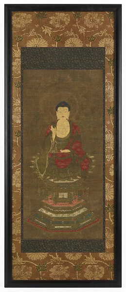 Shakyamuni preaching, Muromachi period, 16th century. Creator: Unknown