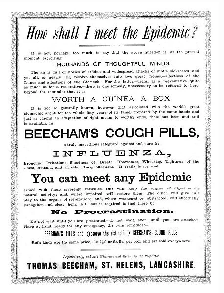 How shall I meet the Epidemic?, 1890. Creator: Unknown