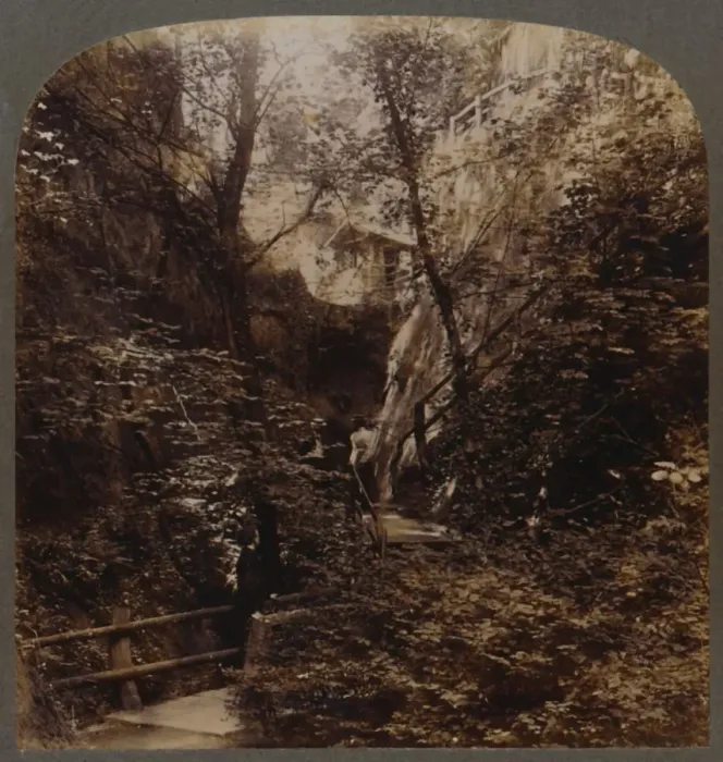 Framed Print : Shanklin Chine of World-wide fame, Isle of Wight, England, c1910. Creator: Unknown Framed Print : Shanklin Chine of World-wide fame, Isle of Wight, England, c1910. Creator: Unknown