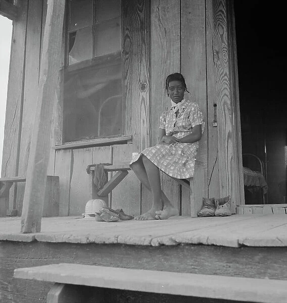 Sharecropper child near Clarksdale, Mississippi, 1937. Creator: Dorothea Lange