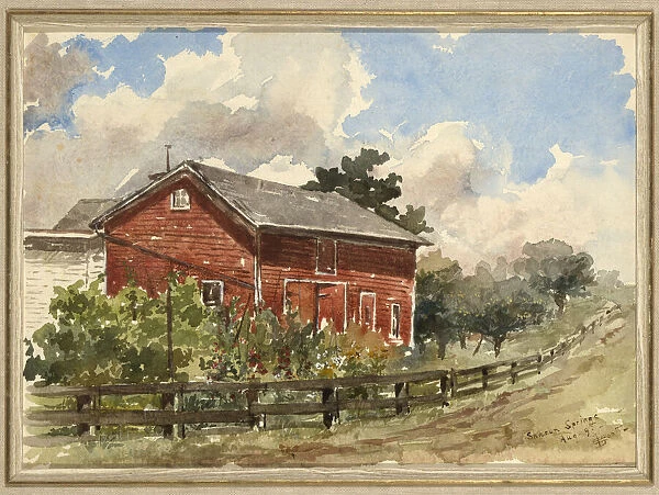 Sharon Springs, 1883. Creator: Elizabeth Boott Duveneck