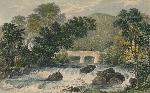 Shaugh Bridge, Bickleigh Vale, Devonshire, 1829. Artist: MJ Starling