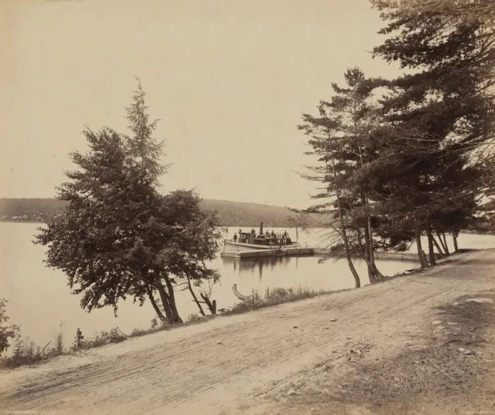 Framed Print : Shawanese Lake, c. 1895. Creator: William H Rau Framed Print : Shawanese Lake, c. 1895. Creator: William H Rau