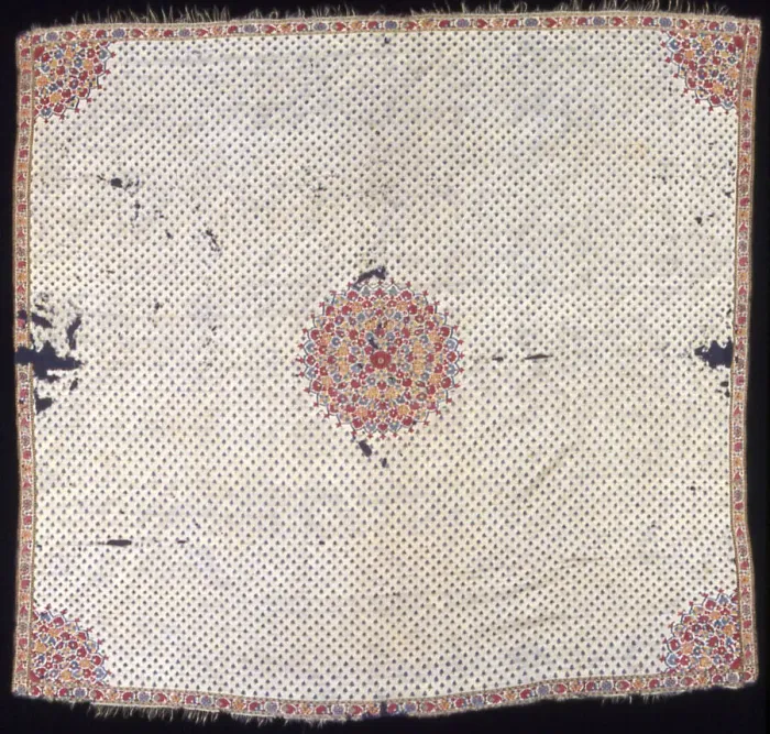 Framed Print : Shawl, India, Late 18th century. Creator: Unknown Framed Print : Shawl, India, Late 18th century. Creator: Unknown