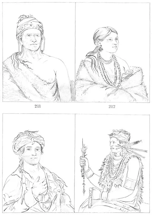 Framed Print : Shawnees, 1841. Artist: Myers and Co Framed Print : Shawnees, 1841. Artist: Myers and Co