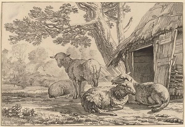 Sheepcote, 1781, published 1787. Creator: Cornelis Brouwer