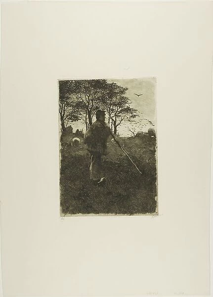 Sheepherder, c. 1885. Creator: Willem Witsen