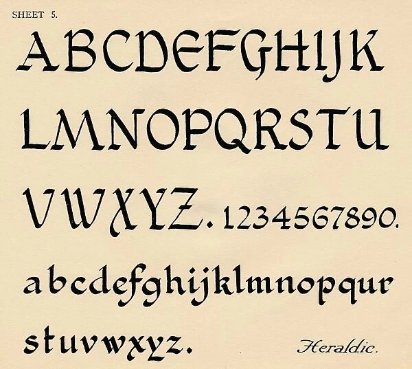 Sheet 5, from a portfolio of alphabets, 1929