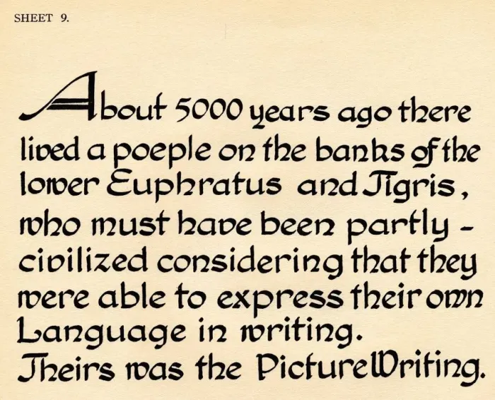 Framed Print : Sheet 9, from a portfolio of alphabets, 1929 Framed Print : Sheet 9, from a portfolio of alphabets, 1929