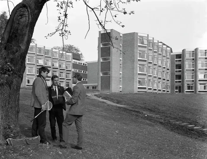 Framed Print : Sheffield University campus, Sheffield, South Yorkshire, 1965. Artist: Michael Walters Framed Print : Sheffield University campus, Sheffield, South Yorkshire, 1965. Artist: Michael Walters