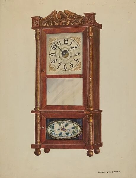 Shelf Clock, 1935  /  1942. Creator: Francis Law Durand