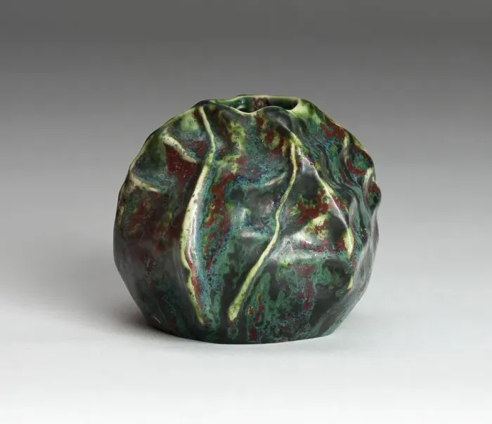 Framed Print : Shell-Form Vase, France, c. 1900. Creator: Pierre-Adrien Dalpayrat Framed Print : Shell-Form Vase, France, c. 1900. Creator: Pierre-Adrien Dalpayrat