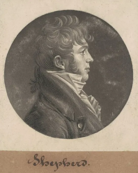 Framed Print : Shepherd, 1803. Creator: Charles Balthazar Julien Fevret de Saint-Memin Framed Print : Shepherd, 1803. Creator: Charles Balthazar Julien Fevret de Saint-Memin