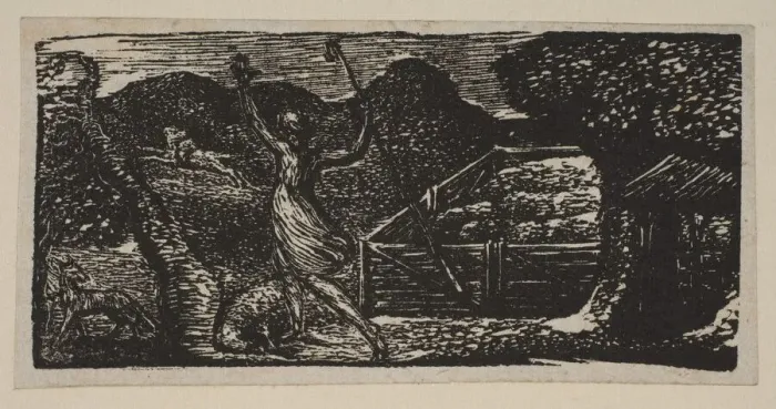 Framed Print : Shepherd Chases Away a Wolf, from Thorntons Pastorals of Virgil, 1821 Framed Print : Shepherd Chases Away a Wolf, from Thorntons Pastorals of Virgil, 1821
