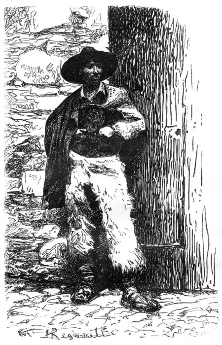 Framed Print : Shepherd of the Italian countryside, 19th century. Artist: Henri Alexandre Georges Regnault Framed Print : Shepherd of the Italian countryside, 19th century. Artist: Henri Alexandre Georges Regnault