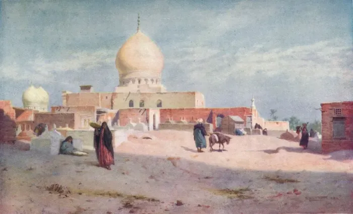 Framed Print : Sheykhs Tomb at Damietta, c1880, (1904). Artist: Robert George Talbot Kelly Framed Print : Sheykhs Tomb at Damietta, c1880, (1904). Artist: Robert George Talbot Kelly