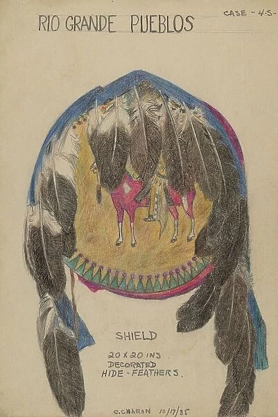 Shield, 1935. Creator: Charles Charon