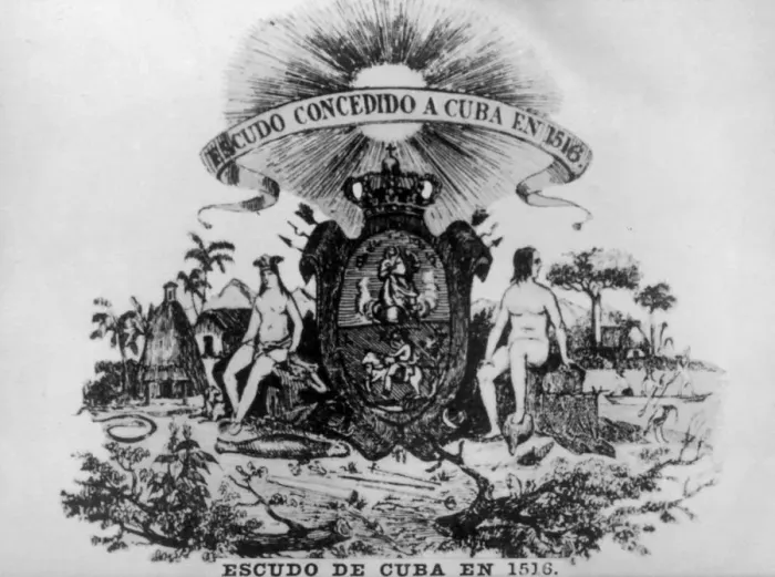 Framed Print : Shield of Havana, (1516), 1910s Framed Print : Shield of Havana, (1516), 1910s