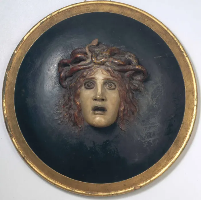 Framed Print : Shield with the head of Medusa Framed Print : Shield with the head of Medusa