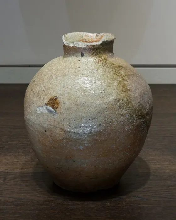 Framed Print : Shigaraki-Ware Jar, 15th century. Creator: Unknown Framed Print : Shigaraki-Ware Jar, 15th century. Creator: Unknown
