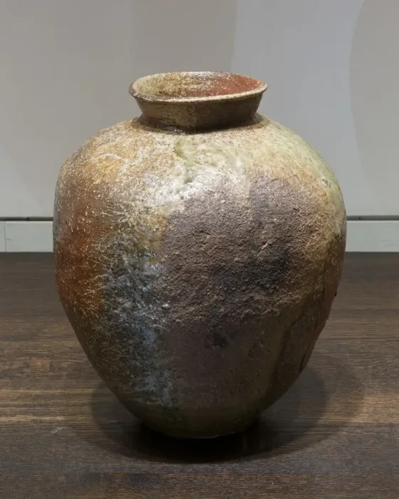 Framed Print : Shigaraki-Ware Jar, 16th century. Creator: Unknown Framed Print : Shigaraki-Ware Jar, 16th century. Creator: Unknown