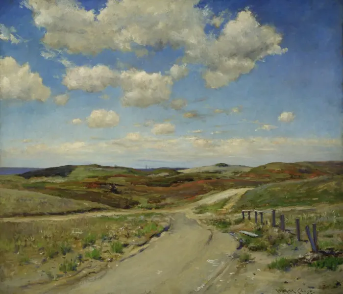 Framed Print : Shinnecock Hills, ca. 1895. Creator: William Merritt Chase Framed Print : Shinnecock Hills, ca. 1895. Creator: William Merritt Chase