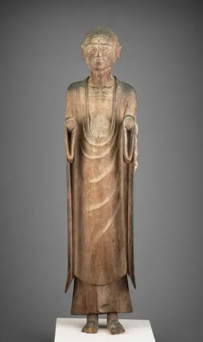 Framed Print : Shinto Deity in the Guise of the Monk Hyeja, 11th / early 12th century. Creator: Unknown Framed Print : Shinto Deity in the Guise of the Monk Hyeja, 11th / early 12th century. Creator: Unknown