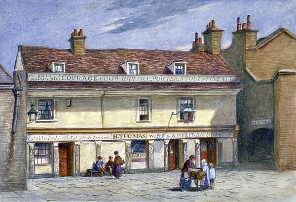 The Ship Aground public house, Wolseley Street, Bermondsey, London, c1875