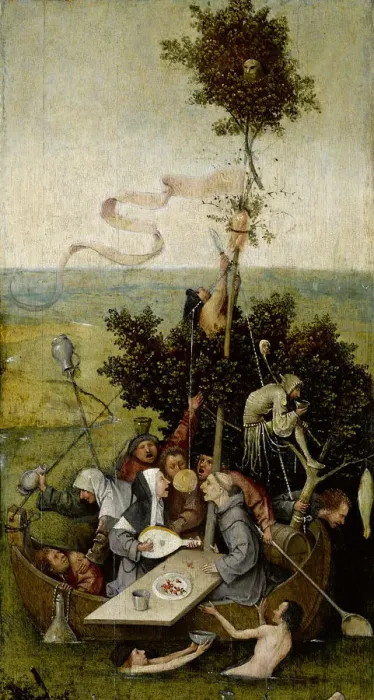 Framed Print : The Ship of Fools, ca 1490-1510 Framed Print : The Ship of Fools, ca 1490-1510