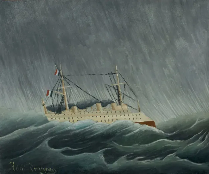Framed Print : The Ship in the Tempest, ca 1899 Framed Print : The Ship in the Tempest, ca 1899